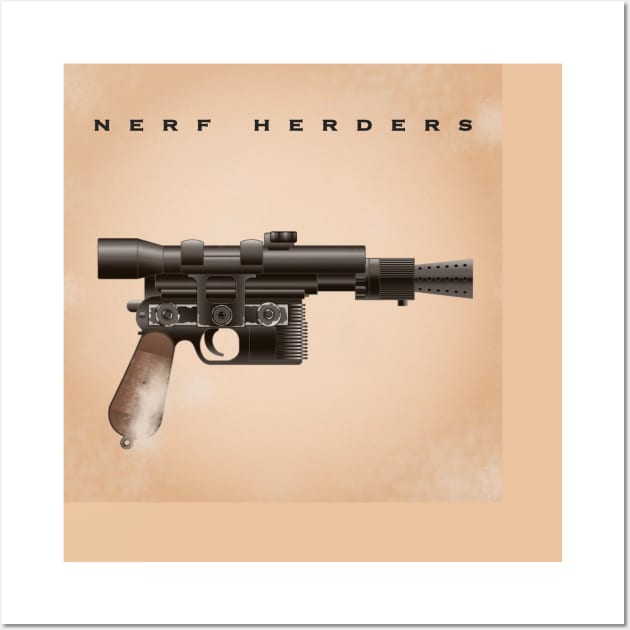 Nerf Herders (album cover) Wall Art by wuxter